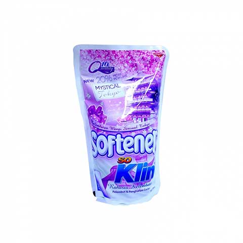SO KLIN SOFTENER UNGU POUCH 900ML